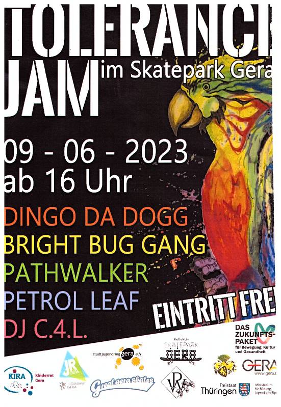 Tolerance-Jam 2023 Plakat